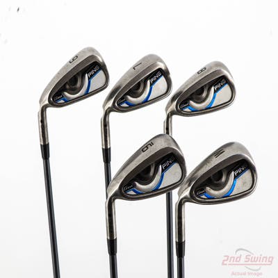 Ping Gmax Iron Set 6-PW Ping CFS Graphite Graphite Regular Left Handed Black Dot +1/4"