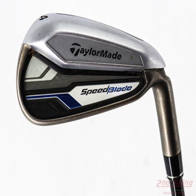TaylorMade Speedblade Single Iron 4 Iron TM Matrix VeloxT 65 Graphite Regular Right Handed 39.5in