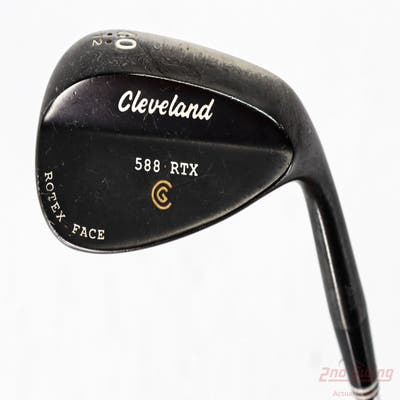 Cleveland 588 RTX Black Pearl Wedge Lob LW 60° 12 Deg Bounce True Temper Dynamic Gold Steel Wedge Flex Right Handed 35.5in