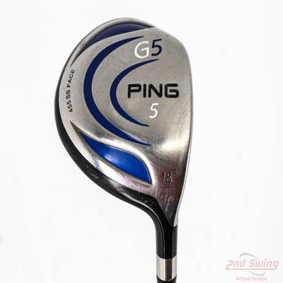 Ping G5 Fairway Wood 5 Wood 5W 18° Ping TFC 100F Graphite Stiff Right Handed 43.0in
