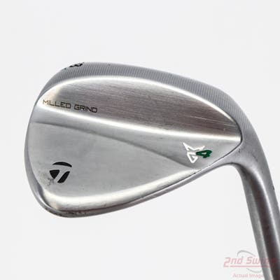 TaylorMade Milled Grind 4 Chrome Wedge Lob LW 58° 11 Deg Bounce SB True Temper Dynamic Gold Tour Issue 115 Steel Wedge Flex Right Handed 35.0in