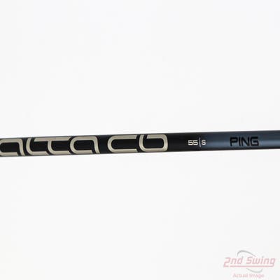 Used W/ Ping RH Adapter Ping ALTA CB 55 Slate 55g Driver Shaft Stiff 44.5in