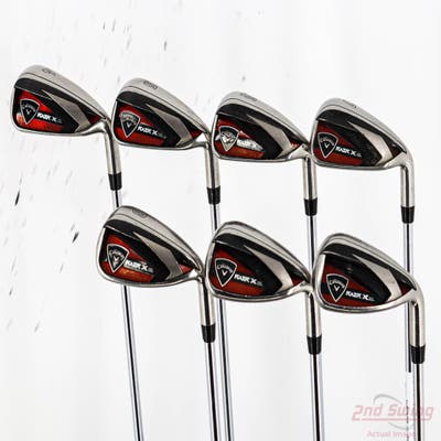 Callaway Razr HL Iron Set 4-PW True Temper M-10 XP Steel Uniflex Right Handed -1/4"