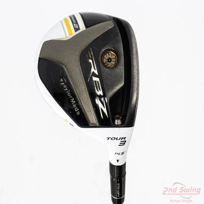 TaylorMade RocketBallz Stage 2 Tour Fairway Wood 3 Wood 3W 14.5° TM Matrix RocketFuel 70 Graphite Regular Right Handed 43.5in