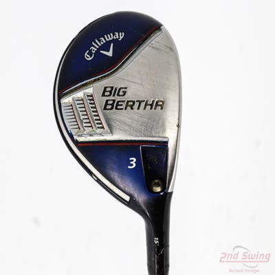 Callaway 2014 Big Bertha Fairway Wood 3 Wood 3W 15° Mitsubishi Rayon Fubuki Z 65 Graphite Stiff Right Handed 43.0in