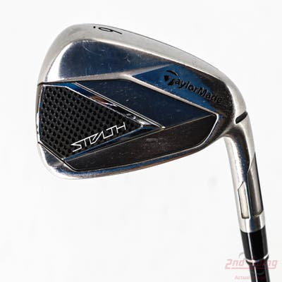 TaylorMade Stealth Single Iron 6 Iron TM Fujikura Ventus Red 5 Graphite Senior Right Handed 38.0in
