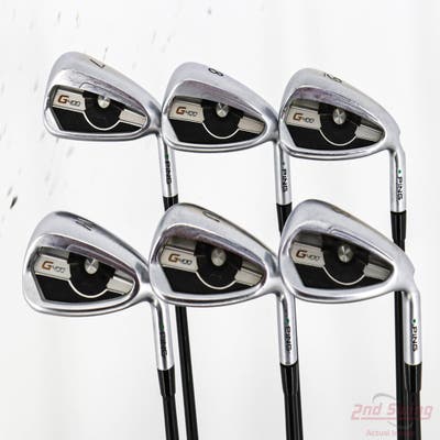 Ping G400 Iron Set 7-PW AW SW ALTA CB Graphite Regular Right Handed Green Dot STD