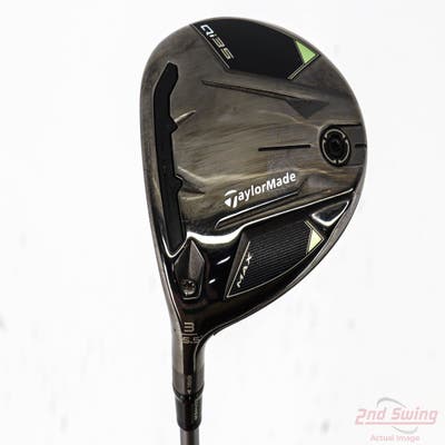 TaylorMade Qi35 MAX Fairway Wood 3 Wood 3W 15.5° Fujikura 2025 Air Speeder 50 Black Graphite Regular Left Handed 42.0in