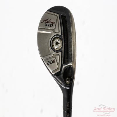 Adams XTD Ti Hybrid 4 Hybrid 20° Matrix Ozik Altus hQ3 Red Tie Graphite Stiff Left Handed 40.25in