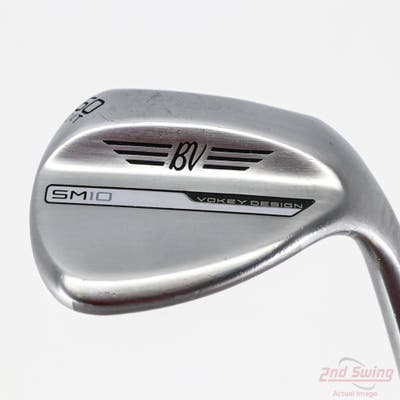 Titleist Vokey SM10 Tour Chrome Wedge Lob LW 60° 4 Deg Bounce T Grind Titleist Vokey BV Steel Wedge Flex Right Handed 35.25in