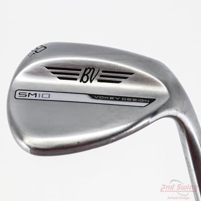 Titleist Vokey SM10 Tour Chrome Wedge Lob LW 60° 4 Deg Bounce T Grind Titleist Vokey BV Steel Wedge Flex Right Handed 35.25in