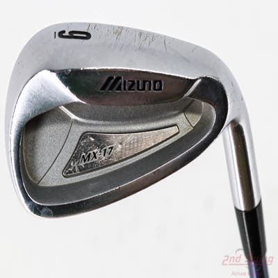 Mizuno MX 17 Single Iron 9 Iron Stock Graphite Shaft Graphite Regular Right Handed 37.25in