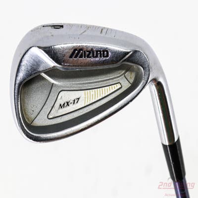 Mizuno MX 17 Single Iron Pitching Wedge PW Stock Graphite Shaft Graphite Regular Right Handed 36.75in