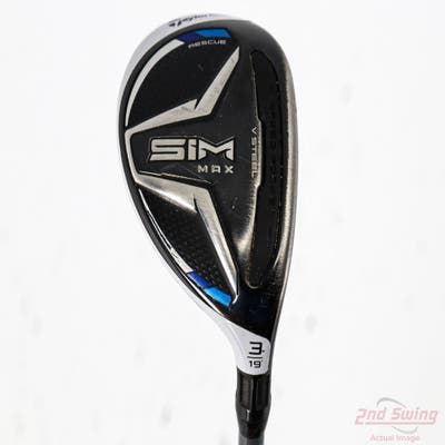 TaylorMade SIM MAX Hybrid 3 Hybrid 19° Fujikura Pro 2.0 7 Hybrid Graphite Stiff Right Handed 40.75in