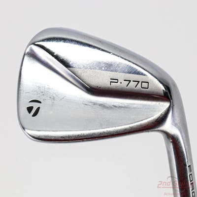 TaylorMade 2020 P770 Single Iron 9 Iron Stock Steel Shaft Steel Stiff Right Handed 36.75in