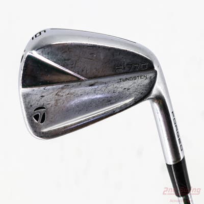 TaylorMade 2023 P770 Single Iron 6 Iron Stock Steel Shaft Steel Stiff Right Handed 37.25in