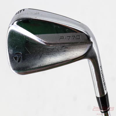 TaylorMade 2020 P770 Single Iron 6 Iron Stock Steel Shaft Steel Stiff Right Handed 38.25in
