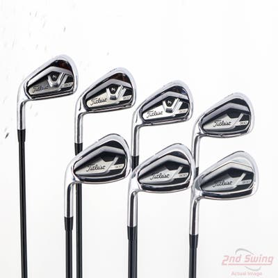 Titleist 2021 T300 Iron Set 5-PW AW Mitsubishi Tensei Red AM2 Graphite Senior Left Handed +1/4"