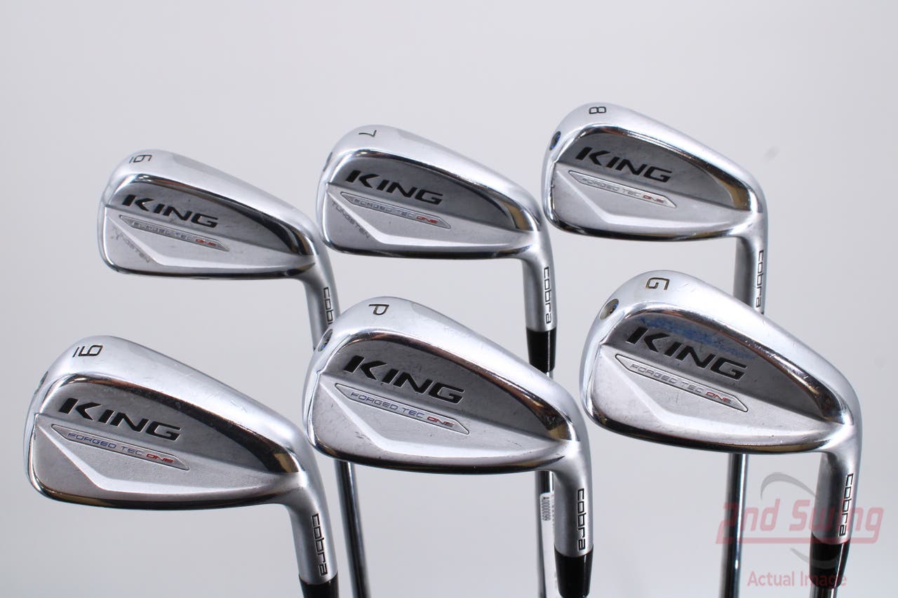 Cobra 2020 KING Forged Tec One Iron Set 6-PW GW FST KBS Tour $-Taper Lite Steel Regular Right Handed 37.25in