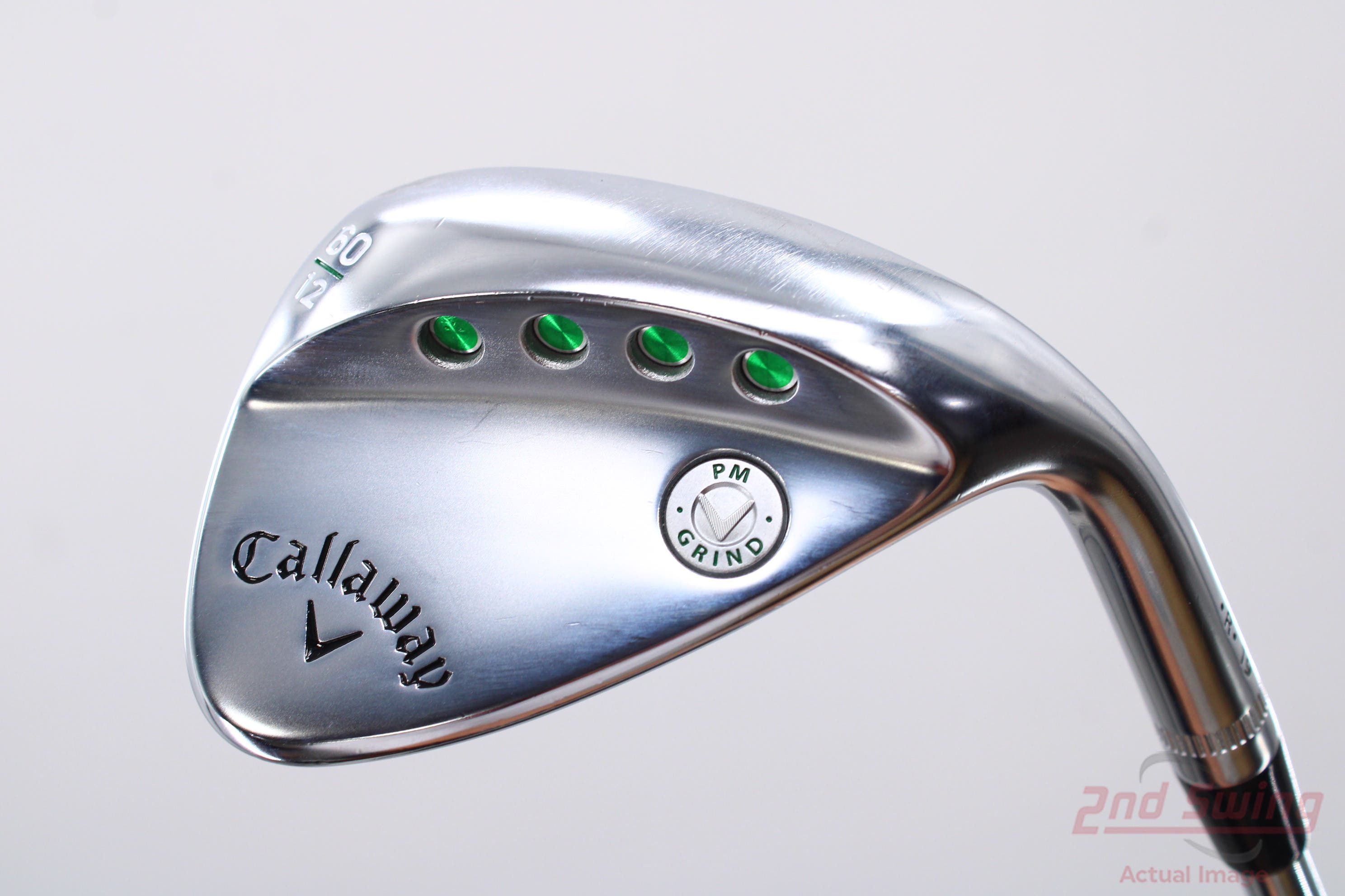 Callaway PM Grind 19 Chrome Wedge Lob LW 60° 12 Deg Bounce PM Grind FST