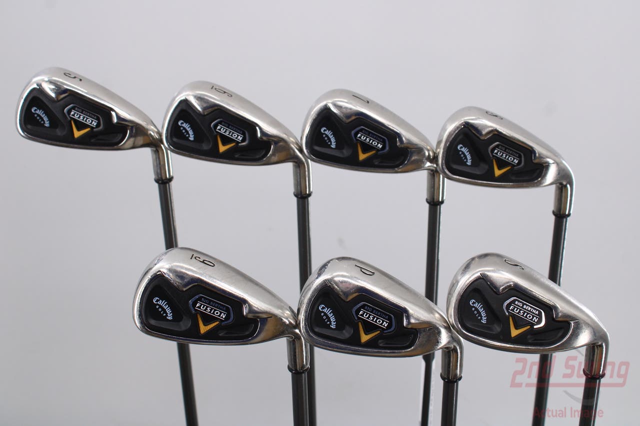 Callaway Fusion Iron Set 5-PW SW Callaway RCH 75i Graphite Regular Right Handed 37.0in
