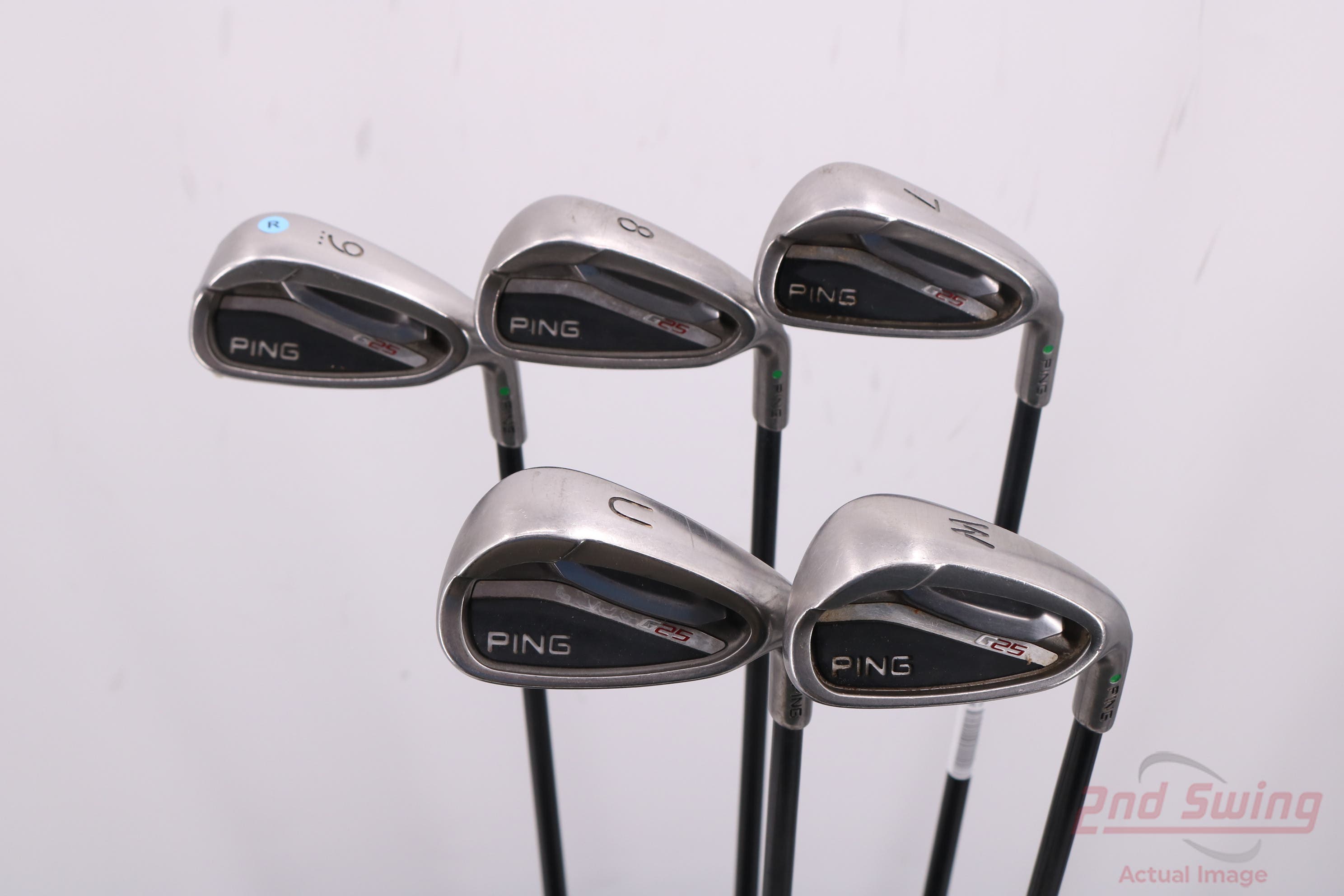 Ping G25 Iron Set 7PW GW Ping TFC 189i Graphite Regular Right Handed