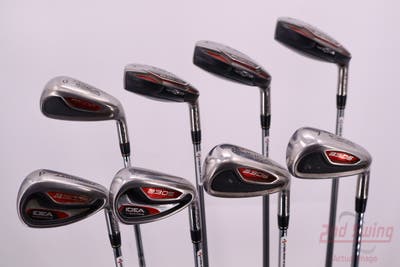 Adams Idea A3 OS Iron Set 3H 4H 5H 6-PW Stock Steel Shaft Steel Regular Right Handed 37.0in