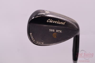 Cleveland 588 RTX Custom Black Nickel Wedge Sand SW 56° 14 Deg Bounce True Temper Dynamic Gold Steel Wedge Flex Right Handed 35.75in