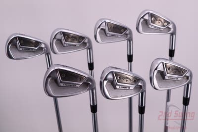 Callaway X Forged CB 21 Iron Set 5-PW AW Project X IO 6.5 Graphite X-Stiff Right Handed 38.0in
