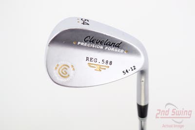 Cleveland 2012 588 Chrome Wedge Sand SW 54° 12 Deg Bounce True Temper Tour Concept Steel Wedge Flex Right Handed 35.0in
