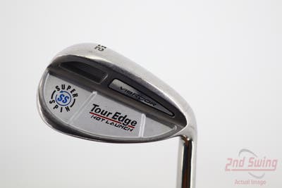 Tour Edge Hot Launch Super Spin Vibrcor Wedge Gap GW 52° Stock Steel Shaft Steel Wedge Flex Right Handed 35.75in