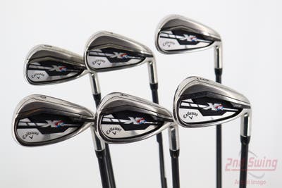 Callaway XR Iron Set 6-PW AW Project X 4.5 Graphite Graphite Senior Right Handed 37.5in