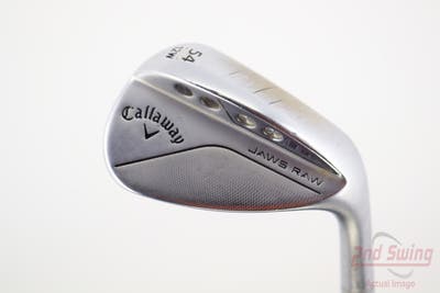 Callaway Jaws Raw Chrome Wedge Sand SW 54° 12 Deg Bounce W Grind Nippon NS Pro 850GH Steel Regular Right Handed 35.5in