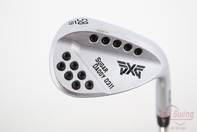 PXG 0311 Sugar Daddy Milled Chrome Wedge Lob LW 58° 9 Deg Bounce Nippon NS Pro Modus 3 Tour 125 Steel Stiff Right Handed 35.0in