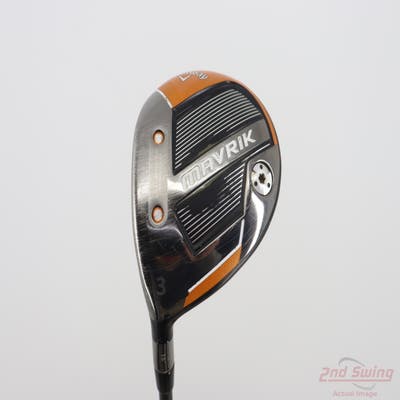 Callaway Mavrik Fairway Wood 3 Wood 3W 15° UST Mamiya Helium Black 5 Graphite Senior Left Handed 43.25in