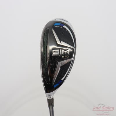 TaylorMade SIM MAX Hybrid 4 Hybrid 22° Fujikura Ventus Blue 6 Graphite Regular Left Handed 40.25in