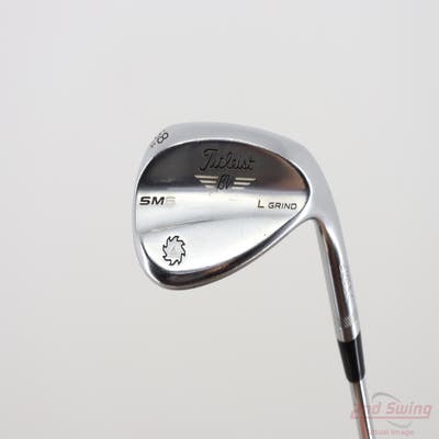 Titleist Vokey SM6 Tour Chrome Wedge Lob LW 58° 4 Deg Bounce L Grind FST KBS Tour 90 Steel Wedge Flex Right Handed 35.0in