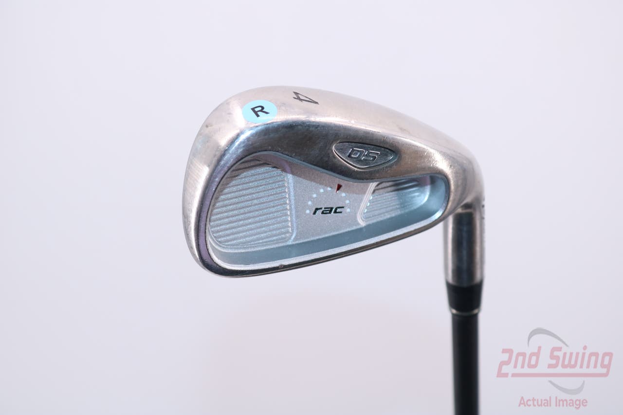 TaylorMade Rac OS 2005 Single Iron 4 Iron Stock Graphite Shaft Graphite Regular Right Handed 37.5in