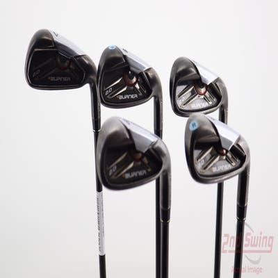 TaylorMade Burner 2.0 Iron Set 7-PW AW TM Superfast 65 Graphite Regular Right Handed 37.0in