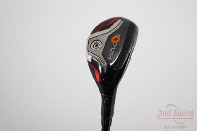 TaylorMade Stealth Plus Rescue Hybrid 4 Hybrid 22° Handcrafted HZRDUS Black 85 Graphite X-Stiff Right Handed 40.75in