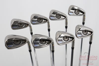 Ping 2016 G Iron Set 4-PW GW AWT 2.0 Steel Regular Right Handed Yellow Dot 38.75in