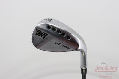 PXG 0311 Forged Chrome Wedge Lob LW 58° 9 Deg Bounce Mitsubishi MMT 80 Graphite Stiff Right Handed 35.0in