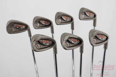 Ping i10 Iron Set 5-PW AW Ping AWT Steel Regular Right Handed Blue Dot 38.5in