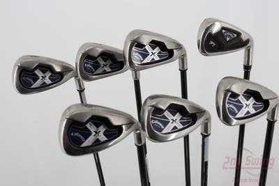 Callaway X-18 Iron Set 5-PW AW Callaway System CW75 Graphite Regular Right Handed 38.0in