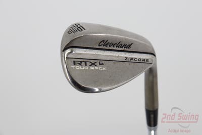 Cleveland RTX 6 ZipCore Tour Rack Raw Wedge Sand SW 56° 10 Deg Bounce Mid Dynamic Gold Spinner TI Steel Wedge Flex Right Handed 35.5in