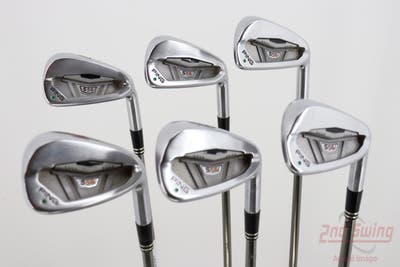 Ping S56 Iron Set 5-PW UST Recoil Prototype 95 F4 Graphite Stiff Right Handed Green Dot 39.25in