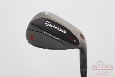 TaylorMade Milled Grind Black Wedge Lob LW 60° 10 Deg Bounce Nippon NS Pro Modus 3 125 Wdg Steel Stiff Right Handed 35.0in