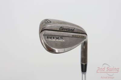 Cleveland RTX 6 ZipCore Tour Rack Raw Wedge Lob LW 60° 6 Deg Bounce Dynamic Gold Spinner TI Steel Wedge Flex Right Handed 35.0in