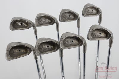Ping Zing Iron Set 3-PW Ping KT-M Steel Stiff Right Handed Black Dot 38.0in