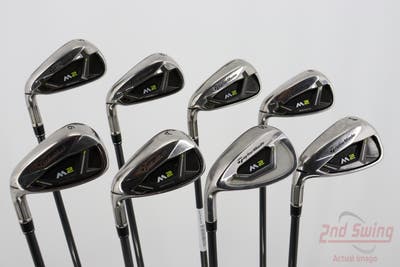 TaylorMade 2019 M2 Iron Set 5-PW AW SW TM M2 Reax Graphite Senior Left Handed 38.5in